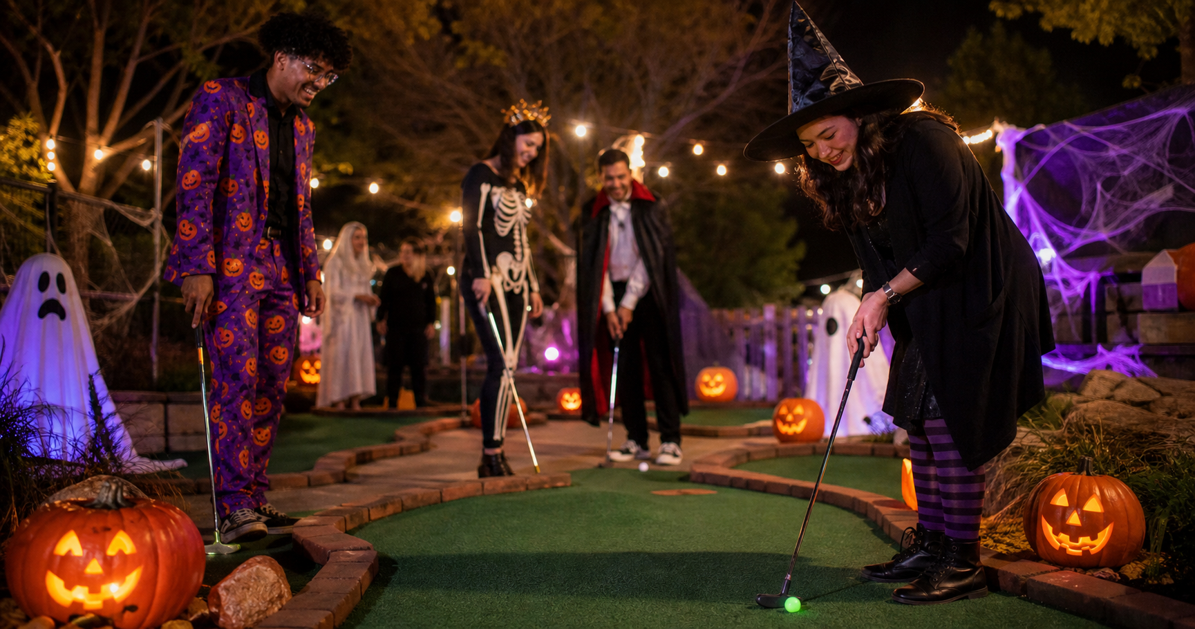 Halloween Mini Golf Costume Contest